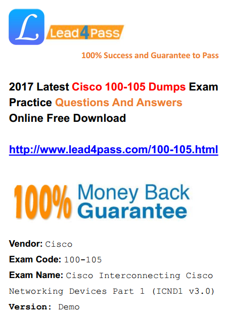 100-105 dumps