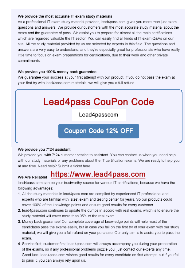 lead4pass 500-710 dumps