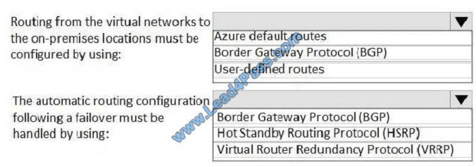 leads4pass az-301 exam question q11