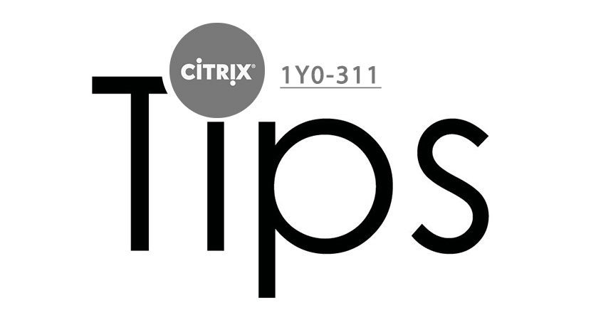 citrix 1y0-311 exam tios