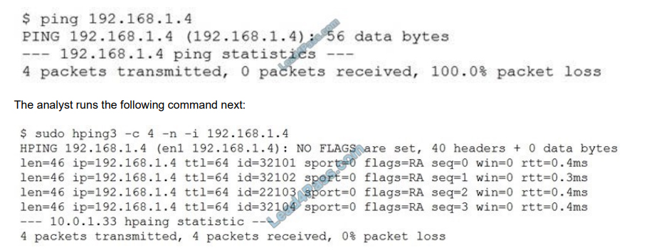 leads4pass cs0-002 exam questions q9